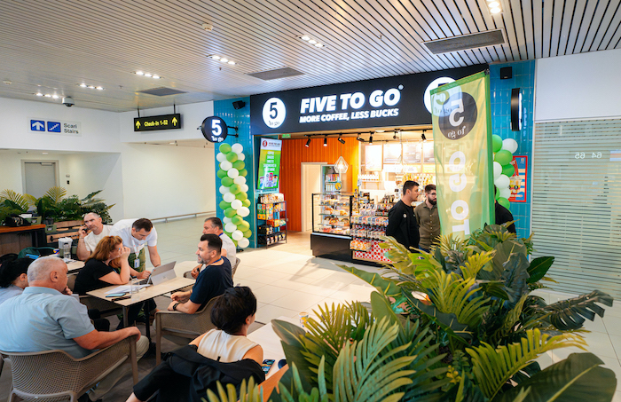 5 to go (în parteneriat cu City Grill) deschide două locații în aeroportul Henri Coandă